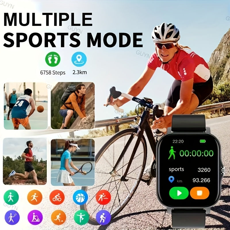 Sporty Smartwatch Wireless Calling Fitness Tracker