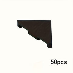 50 Triangular Light Panels and 45 Smooth Ceramic Tiles Building Blocks