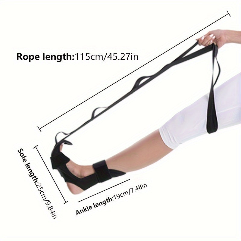 Adjustable Yoga Stretching Loop Band for Leg Foot Workouts