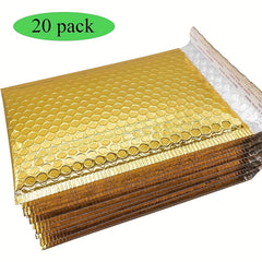 20 Pack Waterproof Bubble Mailer 7x9 for Bulk Orders Mailing
