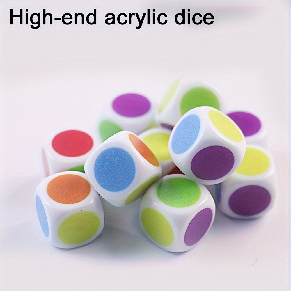 5pcs Multiplayer Dices for Tabletop Board Game Bars Clubs Holiday Gift