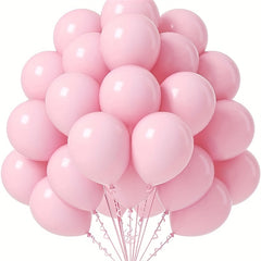 50pcs 25.4cm Light Pink Latex Party Balloons Halloween Christmas