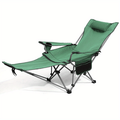 Folding Dual-use Recliner Chair for Outdoor Camping Fishing