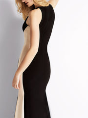 Sleeveless Bodycon Long Dress Party Evening Wear