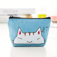 Cartoon Cat Coin Purse Small Storage Bag for Girls
