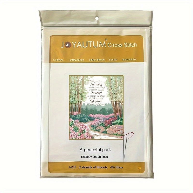DIY Cross Stitch Kit Landscape Painting Material Package