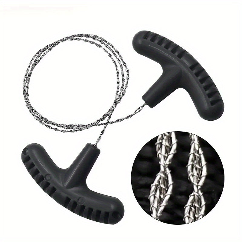 Mini Pocket Wire Saw for Outdoor Camping Survival