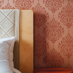 Large Flower Damask Stencil Template for Home DIY Painting