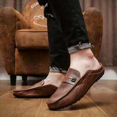 Men's Slip On Loafers Lightweight Non Slip Casual Shoes