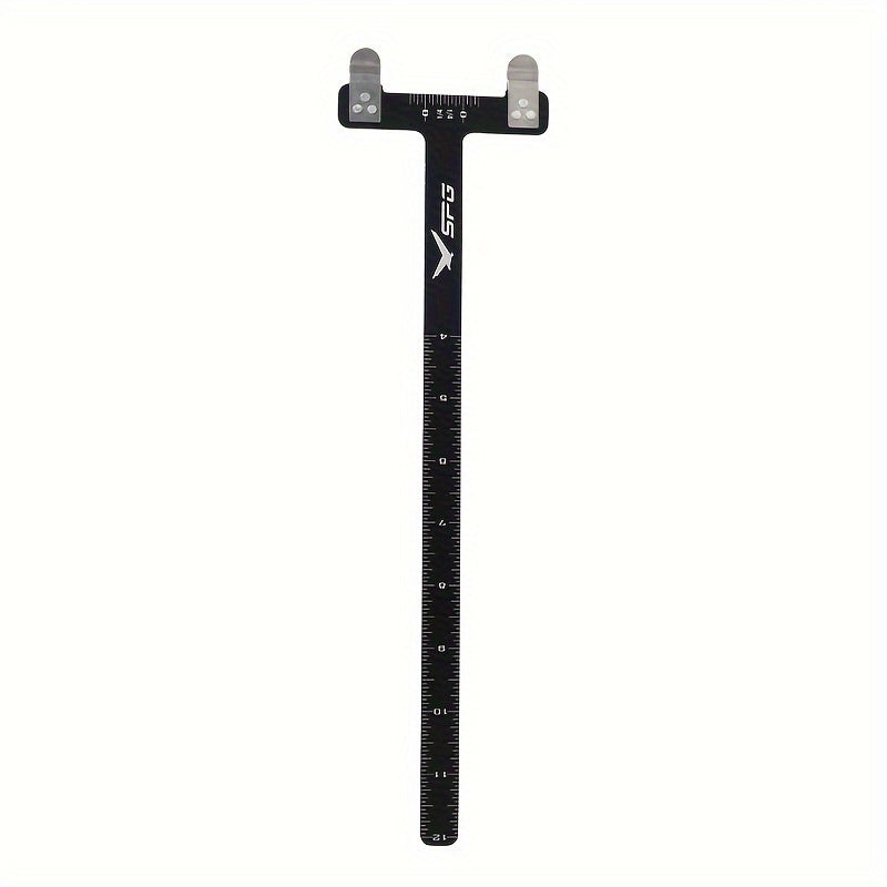 T Shape Ruler Bow Square Ruler String Fixing Clip for Compound Recurve Bow