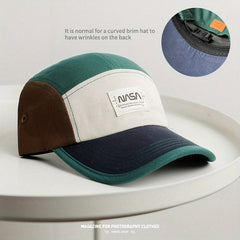 Soft Top Peaked Cap Quick Drying Adjustable Men's Baseball Cap