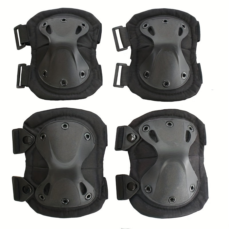 Gel Cushioned Knee & Elbow Pads for Sports