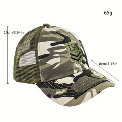 Fashionable Camouflage Mesh Breathable Baseball Cap