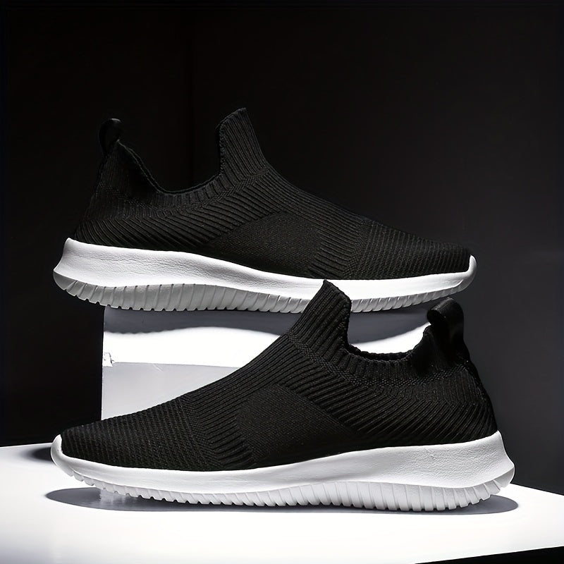 Men's Knitted Slip On Casual Shoes Lightweight Sock Shoes