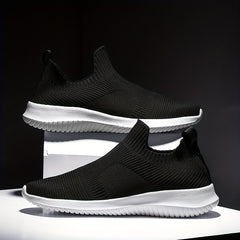 Men's Knitted Slip On Casual Shoes Lightweight Sock Shoes