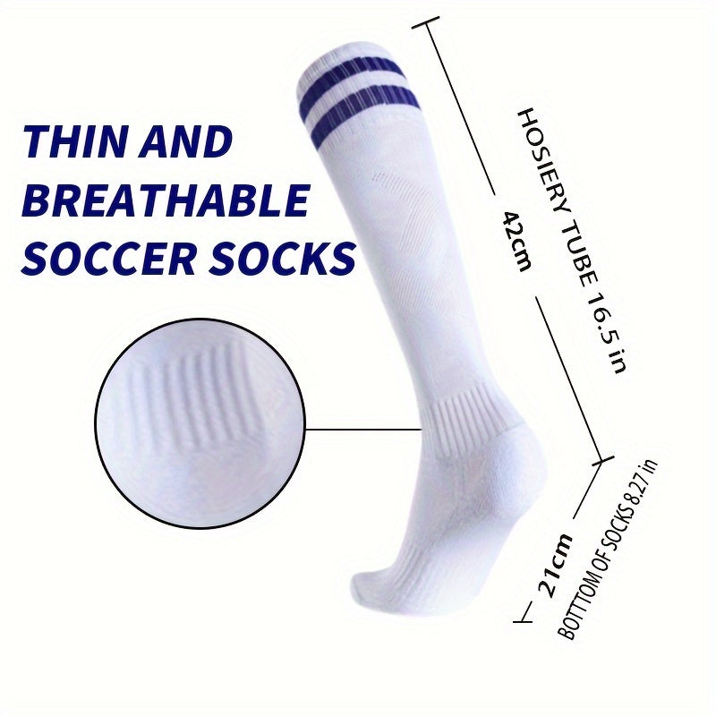 Men's Mid Calf Sport Socks Sweat Absorbing Breathable Socks