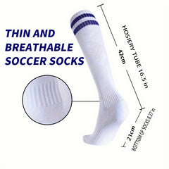 Men's Mid Calf Sport Socks Sweat Absorbing Breathable Socks