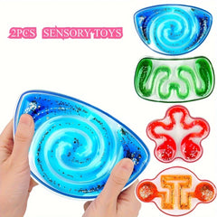 2pcs Kids' Squeeze Toys Sensory Toys Educational Toys 4 Styles Random Deliver