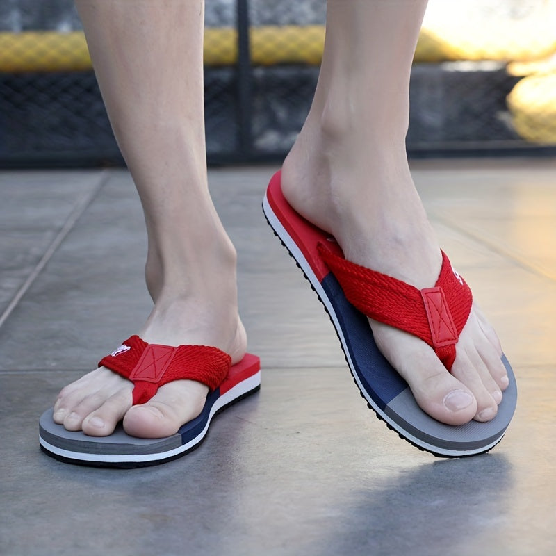 Men's Lightweight Non Slip Flip Flops Quick Drying Comfortable Thong Sandals
