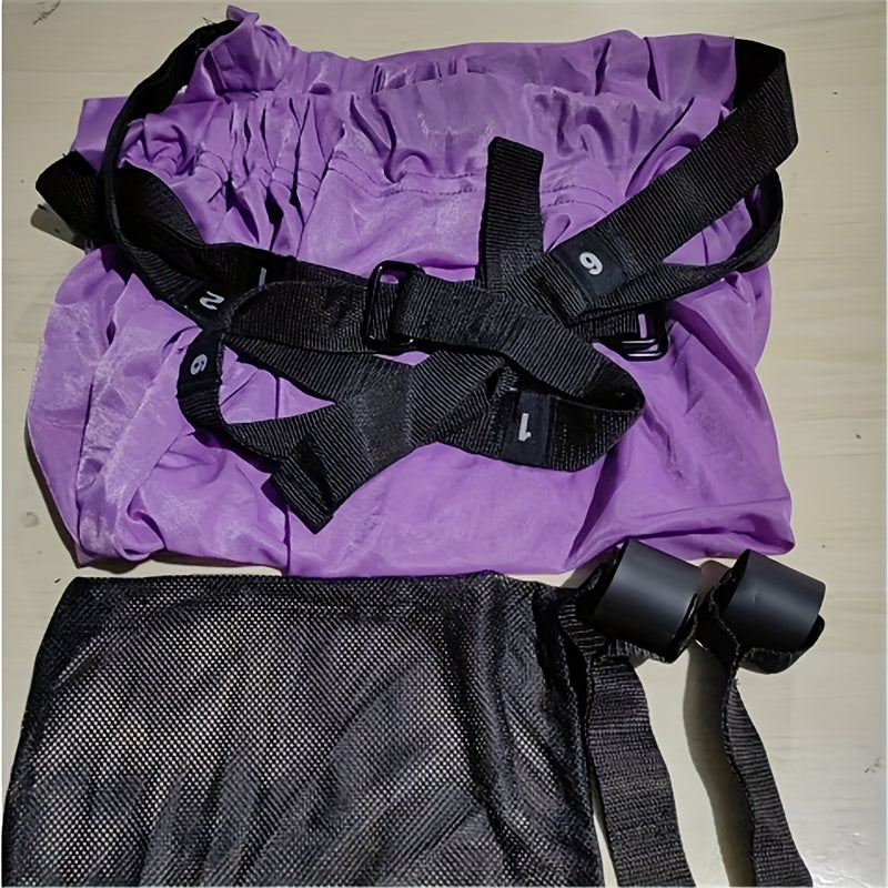 Yoga Stretch Rope Pilates Workout Brace Belt Fitness Supplies