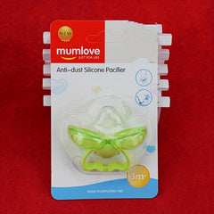 Dust-proof Silicone Pacifier with Automatic Closing for Play