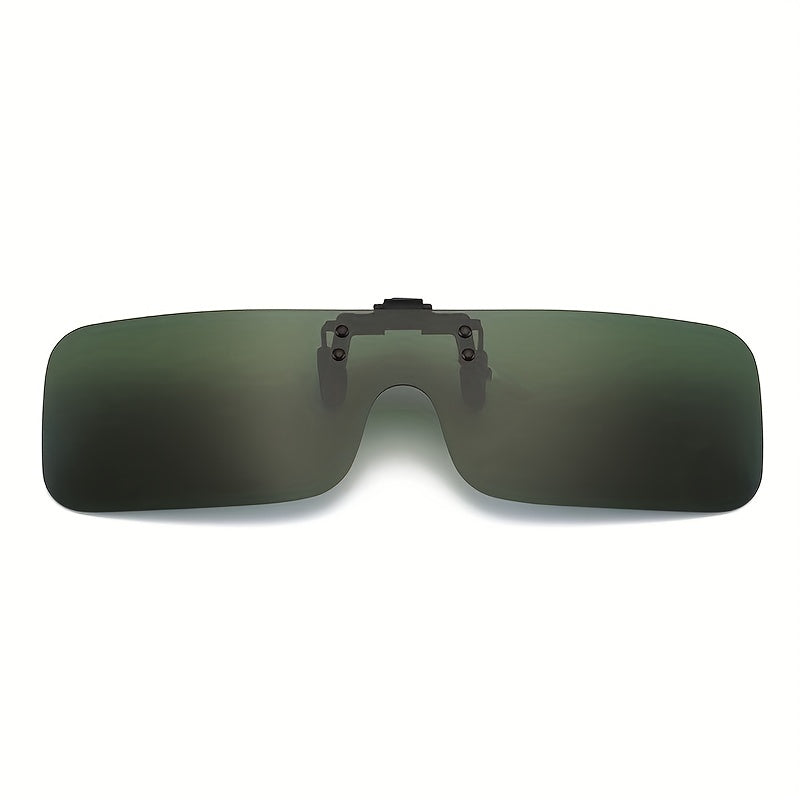 Polarized Lens Clip On Sunglasses UV Protection Driving Glasses