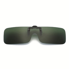 Polarized Lens Clip On Sunglasses UV Protection Driving Glasses