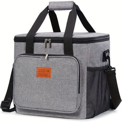 Large Capacity Insulated Lunch Bag Portable Picnic Storage Bag