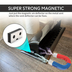 3pcs Magnetic Vent Deflector 20-35 Cover Floor Fresh