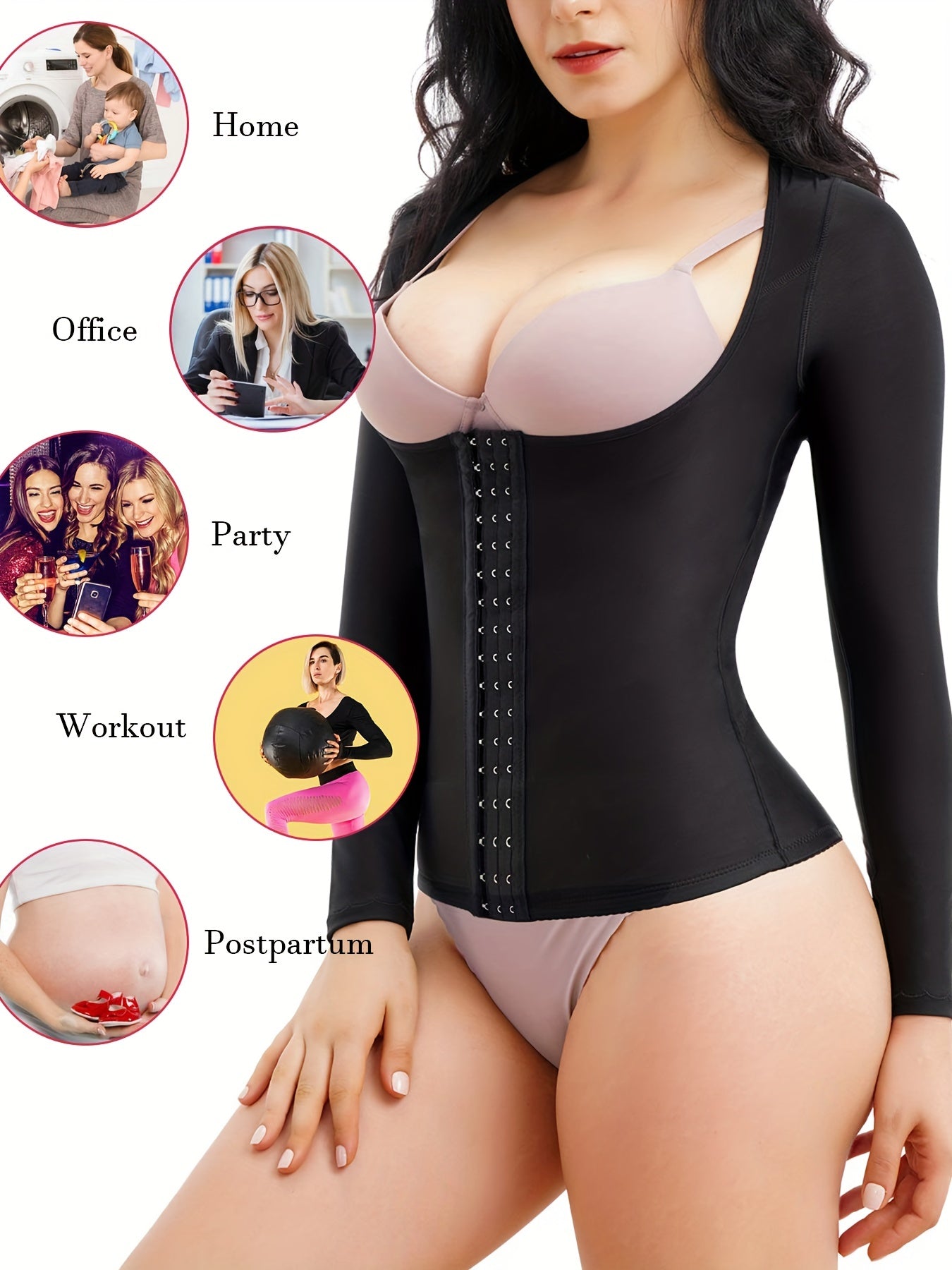 Long Sleeve Sauna Sweat Compression Tank Top