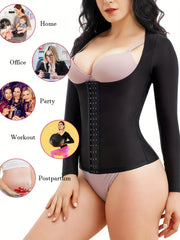 Long Sleeve Sauna Sweat Compression Tank Top