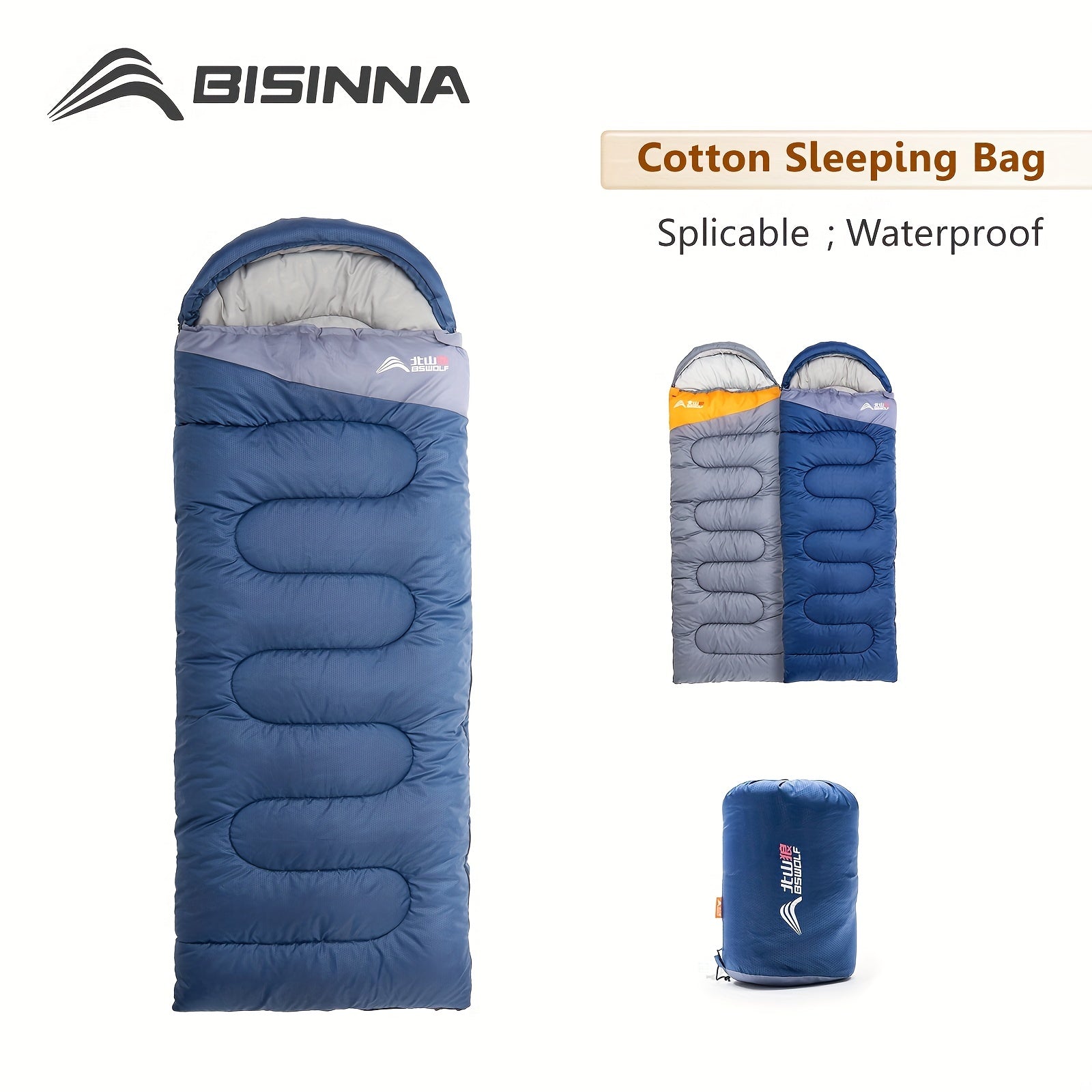 1kg Portable Sleeping Bag for Camping & Hiking, Stay Warm Anywhere