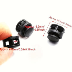 10pcs Plastic Spring Buckle Stopper Hat Elastic Rope Lock