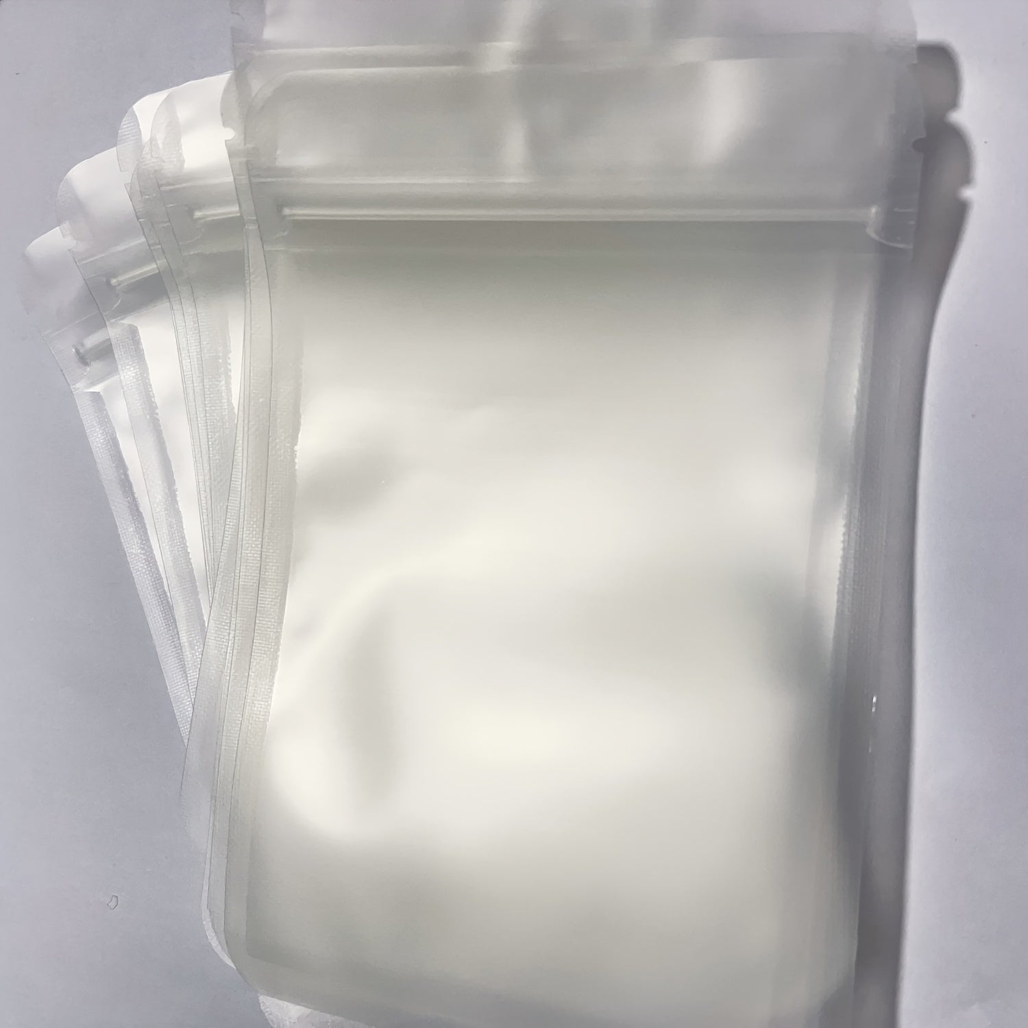 Frosted Ziplock Bag Matte Transparent Plastic Bag