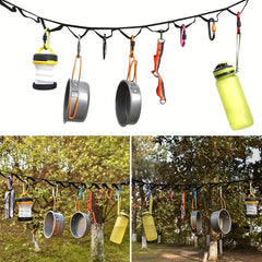 Camping Lanyard for Tent Storage and Clothesline