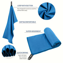 Microfiber Quick Drying Towel for Sports, Travel & Beach