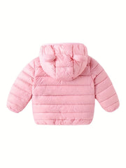 Toddler Kids Down Puffer Jackets With Hood Lightweight Warm Winter Coat