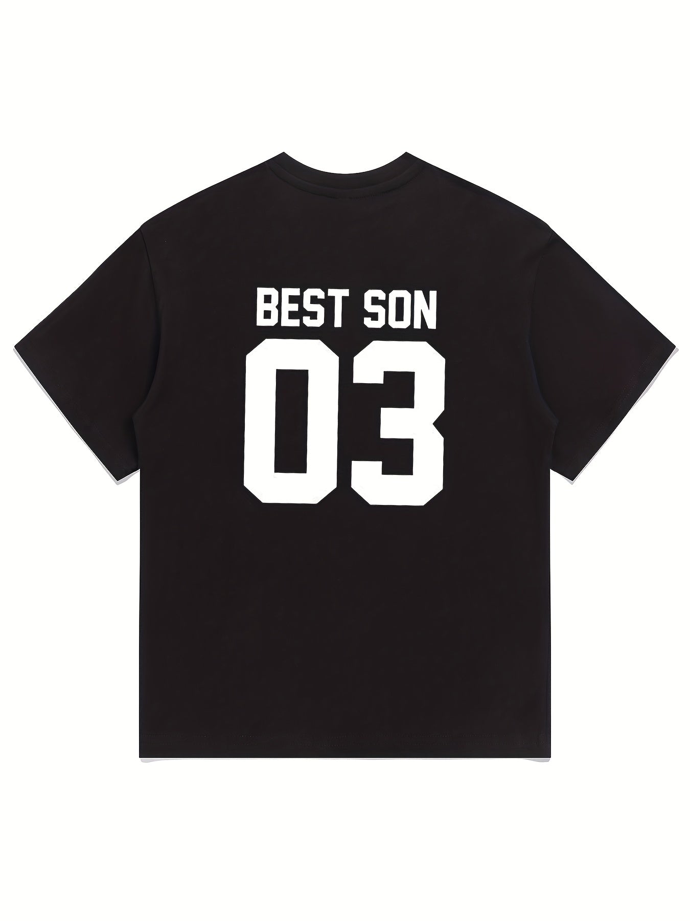 Family Matching T shirts DAD&MOM&SON&DAUGHTER Number And Letter Print