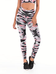 High Stretch Yoga Pants Slim Fit Fitness Cropped Workout Pants