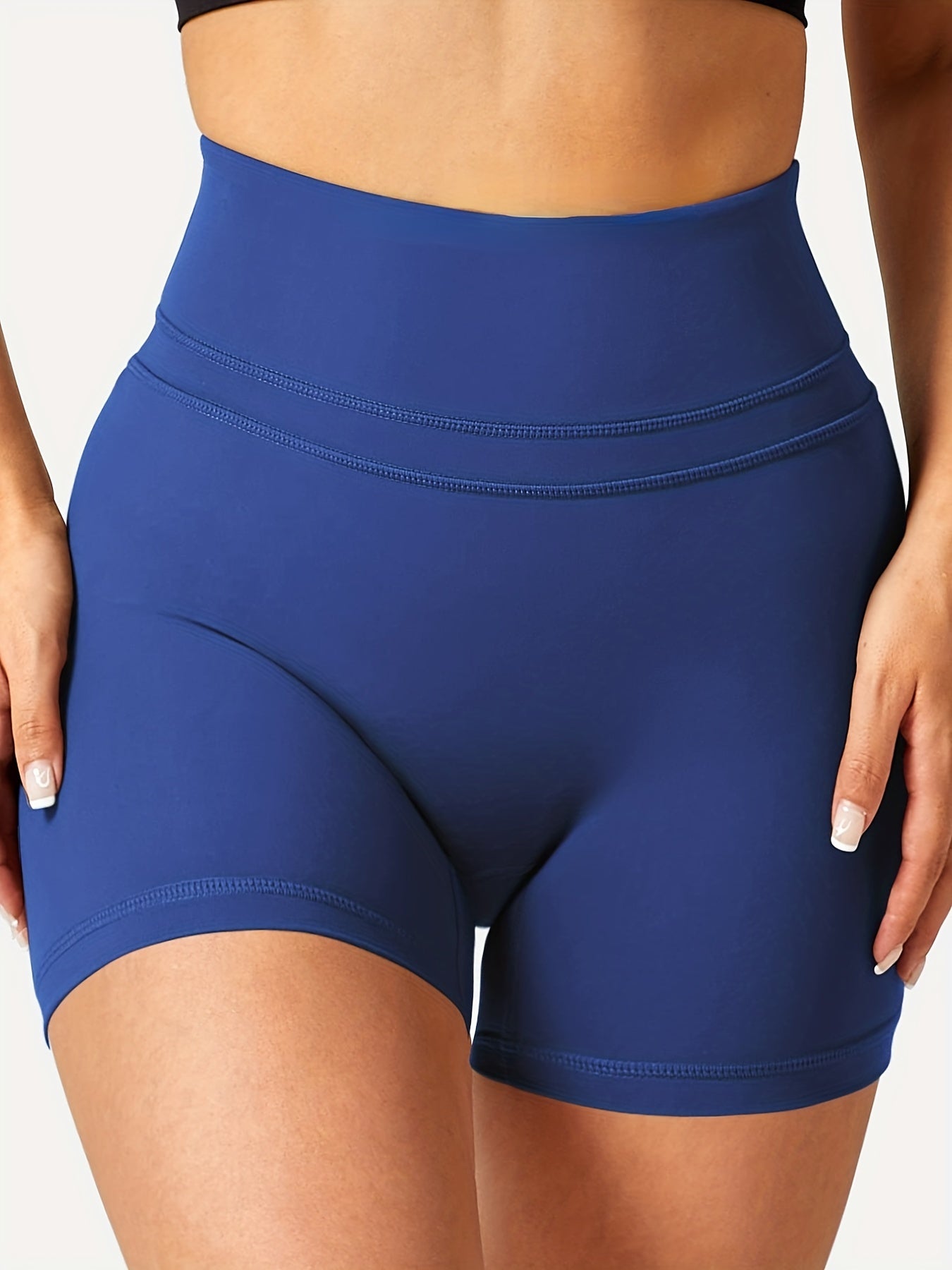 High Waist Workout Shorts Women's Gym Yoga Biker Shorts