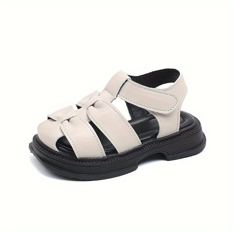 Girl's Low Top Sandals Hood Loop Summer Beach Shoes