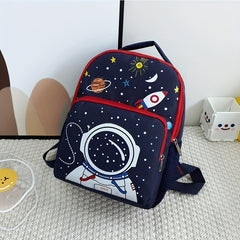 Kids' Astronaut Pattern Backpack Lightweight Casual Backpack for Primary School