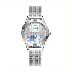 Cute Stitch Cartoon Watch for Teens - High Quartz Wristwatch