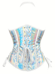 Halter Shapewear Bustiers Gothic Corset Top