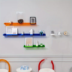 Acrylic Hanging Wall Shelf Floating Shelf BookDisplay Shelf