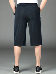 Men's Stretch Casual Shorts Quick Dry for Summer Fitness