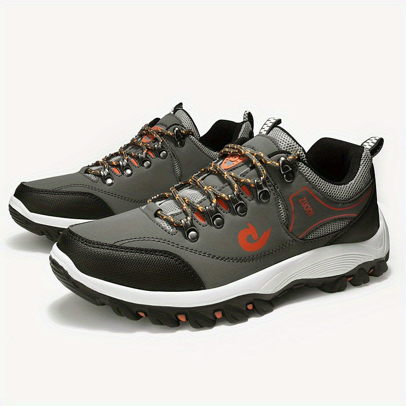 Men's Outdoor Hiking Shoes Lace up Sneakers Comfortable And Breathable