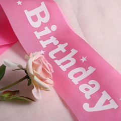 Birthday Decorative Shoulder Straps for Boys and Girls