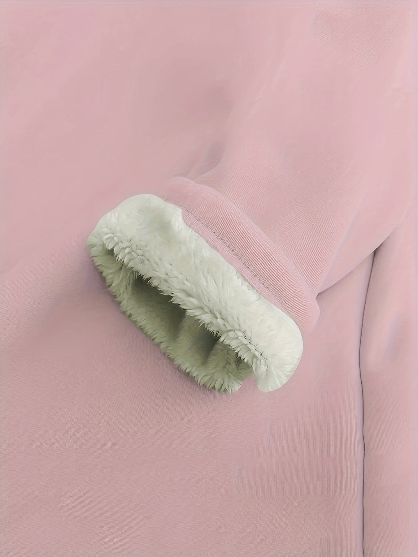 Women's Plus Liner Fleece Sweatshirt & Joggers Set