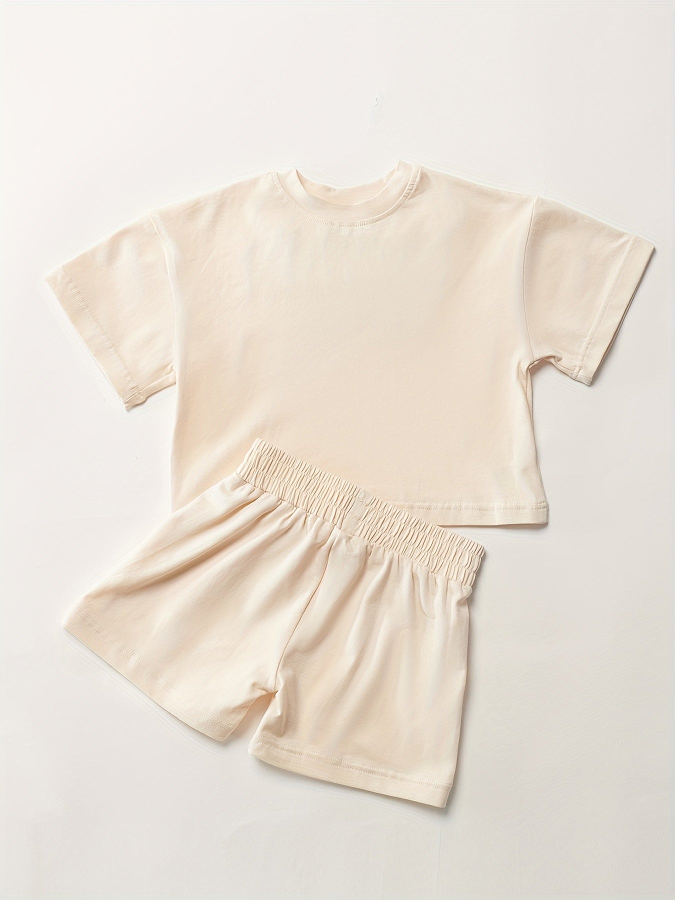 2pcs Baby Casual T-shirt & Shorts Set for Summer